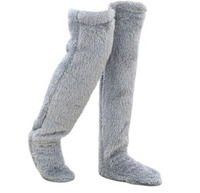 Fuzzy Legs Sock Slippers